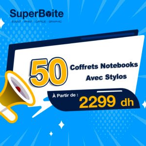 Coffret NoteBook avec Stylo