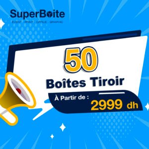 Boîte tiroire